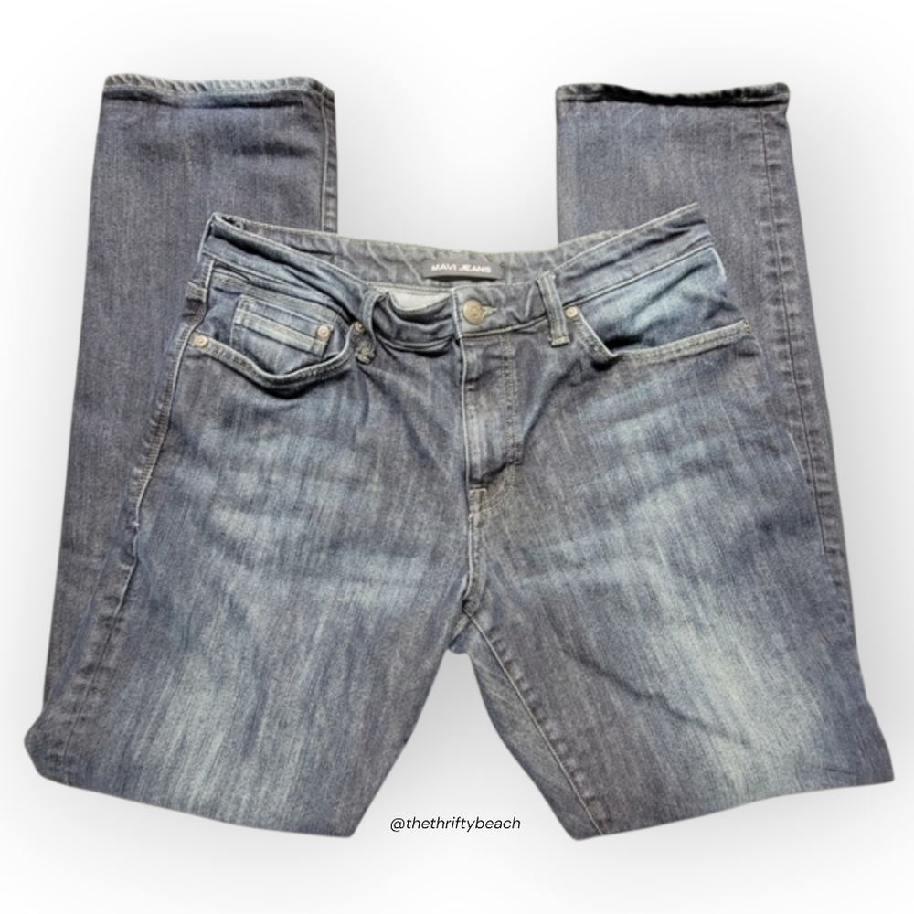 Mavi Matt Relaxed Straight Leg Jeans